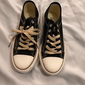 Black and White Sneakers